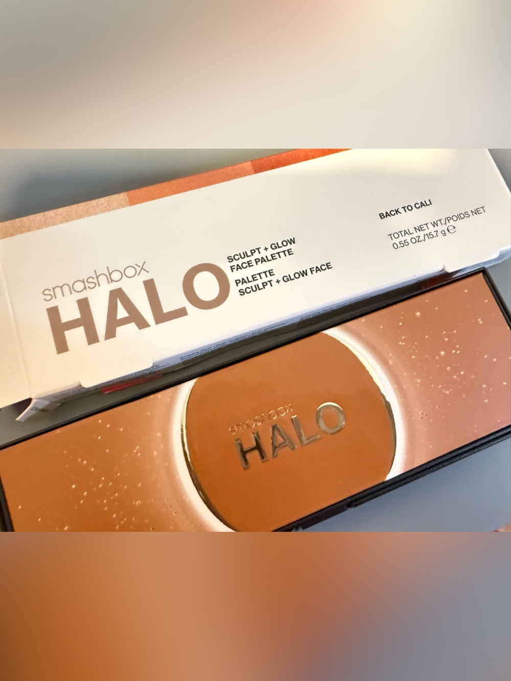 Smashbox HALO Sculpt + Glow Face Palette - Bronze & Champagne